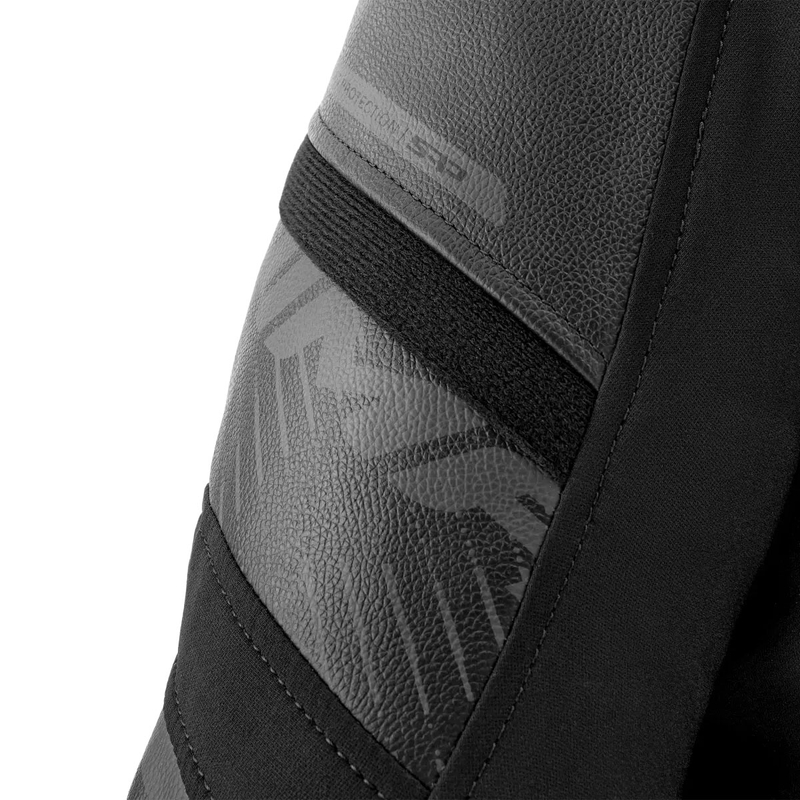 Blouson moto en cuir Shima Bandit 2.0 noir-noir