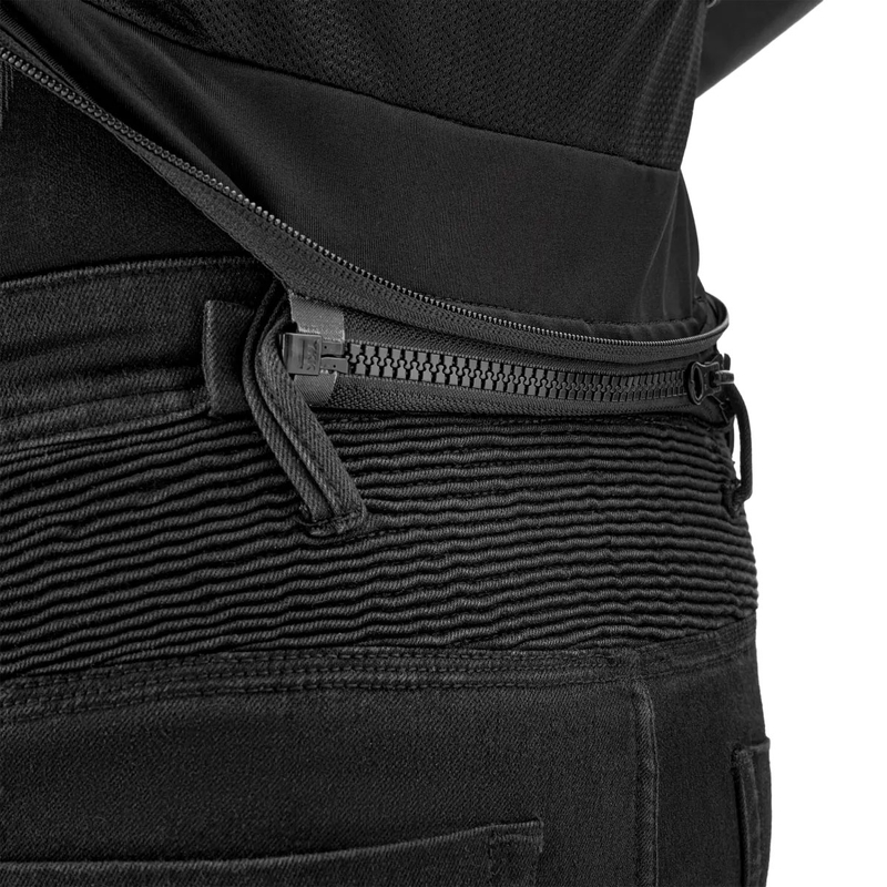 Blouson moto en cuir Shima Bandit 2.0 noir-noir
