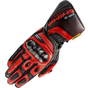 Gants Shima STR-2 noir-rouge