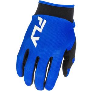 Gants de motocross FLY Racing - USA F-16 bleu-blanc
