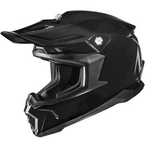 Casque de motocross HJC C50 Solid noir métallisé
