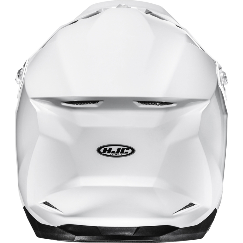 Casque de motocross HJC C50 Solid blanc perle