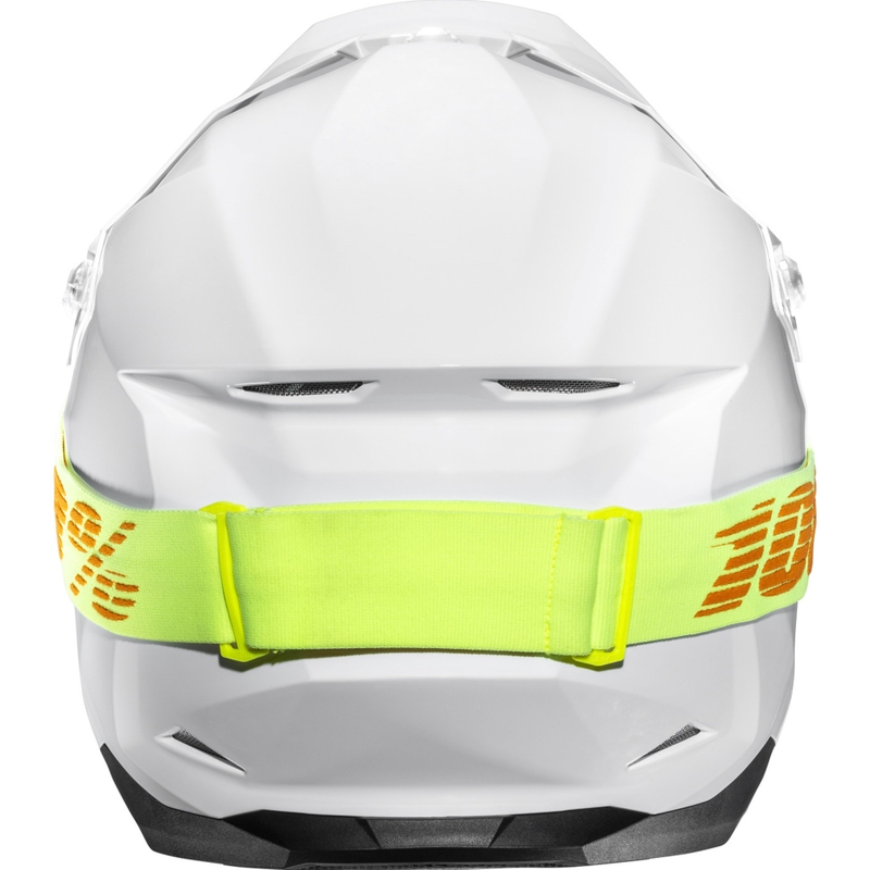 Casque de motocross HJC C50 Solid blanc perle