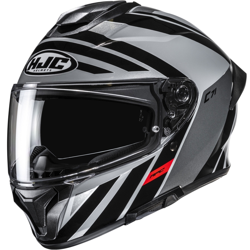 Casque moto intégral HJC C71 Faber MC5 noir-gris