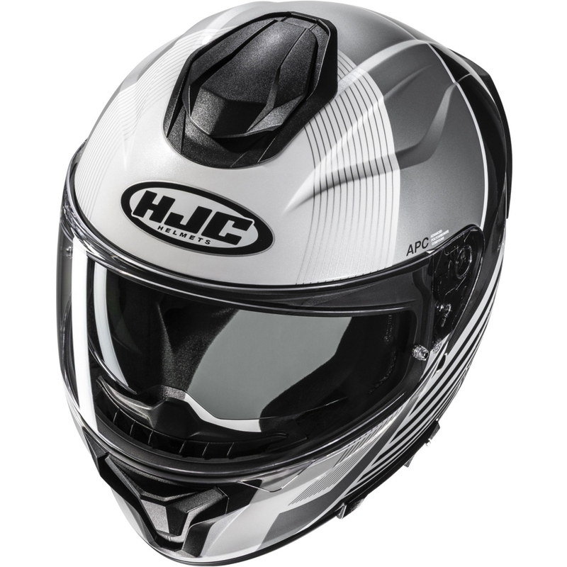 Casque moto intégral HJC C71 Morix MC5 noir-argent
