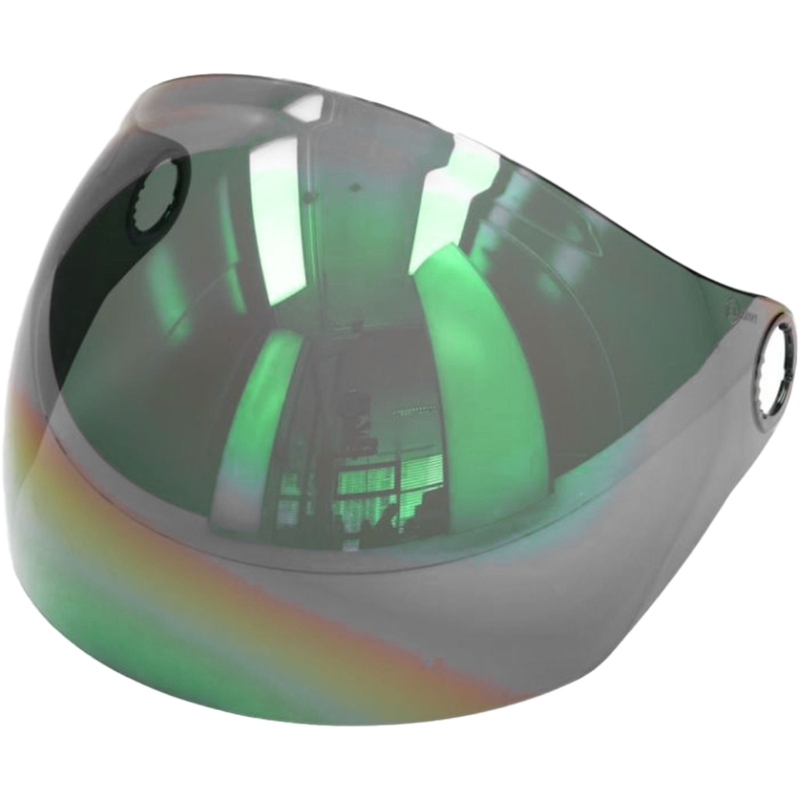 Plexi pour casques Nexx X.G30 Bubble green mirrored soldes