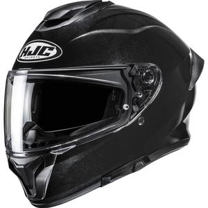 Casque moto intégral HJC C71 Solid noir métallisé