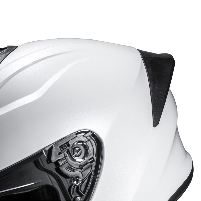 Casque moto intégral HJC C71 Solid blanc perle