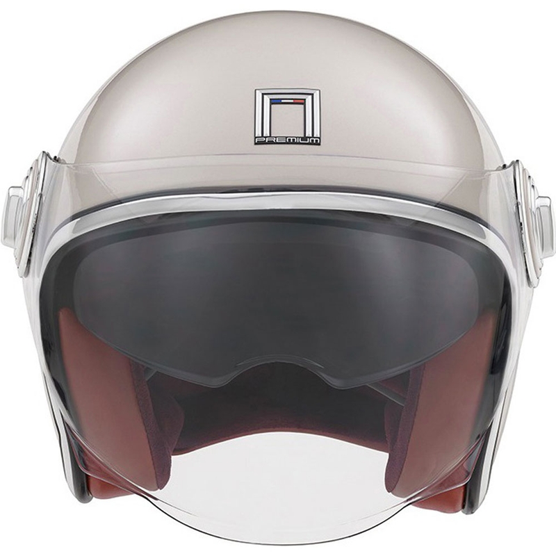Casque jet NOX PREMIUM Heritage rose champagne
