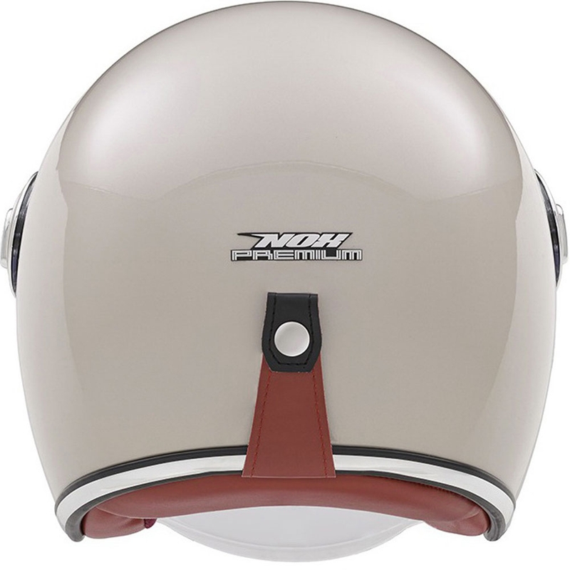 Casque jet NOX PREMIUM Heritage rose champagne