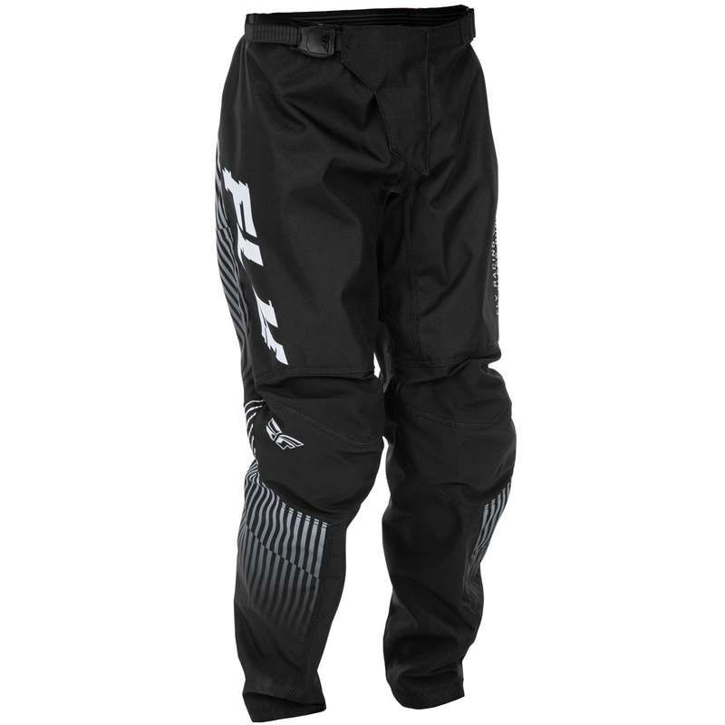 Pantalon de motocross FLY Racing pour enfant - USA F-16 Noir-Blanc