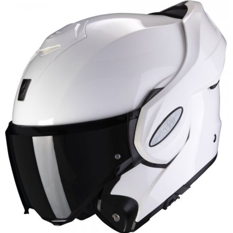 Casque modulable Scorpion EXO-TECH EVO blanc brillant