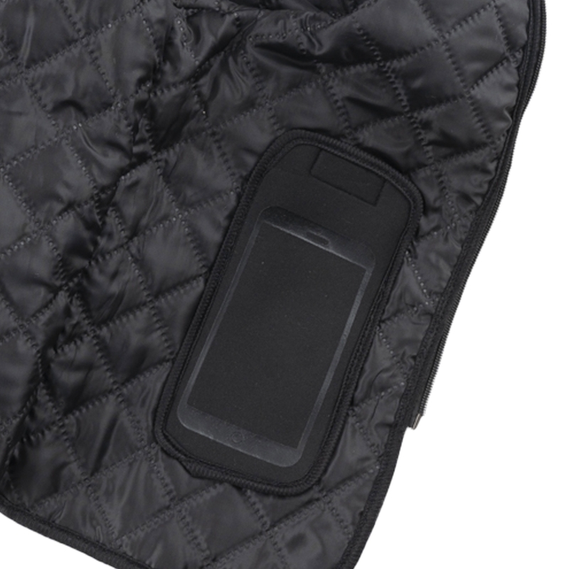Veste de moto Motozem Team 2 noire et blanche