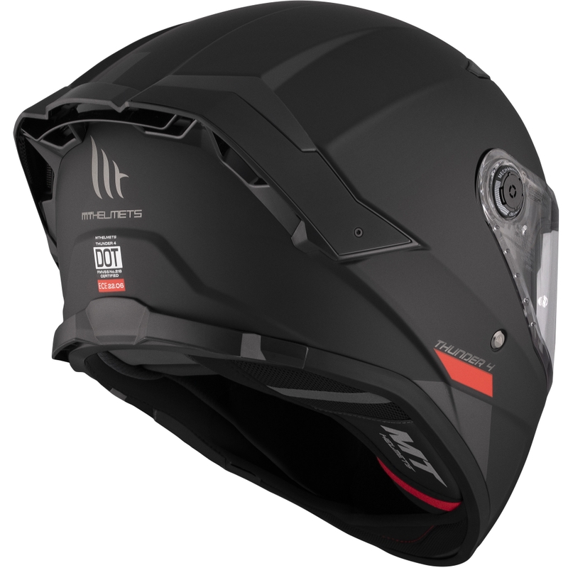 Casque intégral moto MT FF118SV Thunder 4 SV noir mat