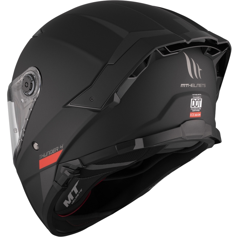 Casque intégral moto MT FF118SV Thunder 4 SV noir mat