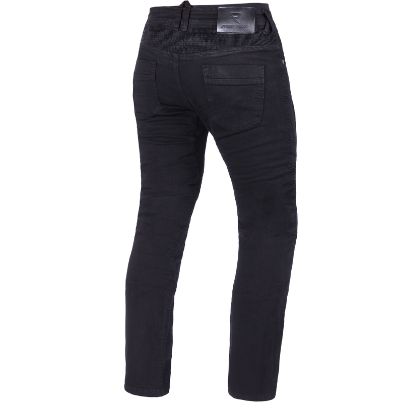 Jean de moto Street Racer Stretch II CE noir