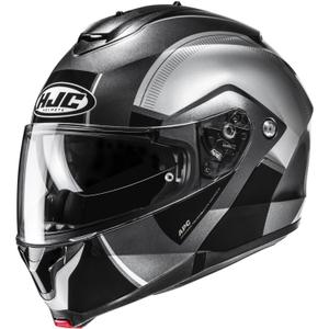 Casque moto modulable HJC C91N Jyn MC5 noir-argent
