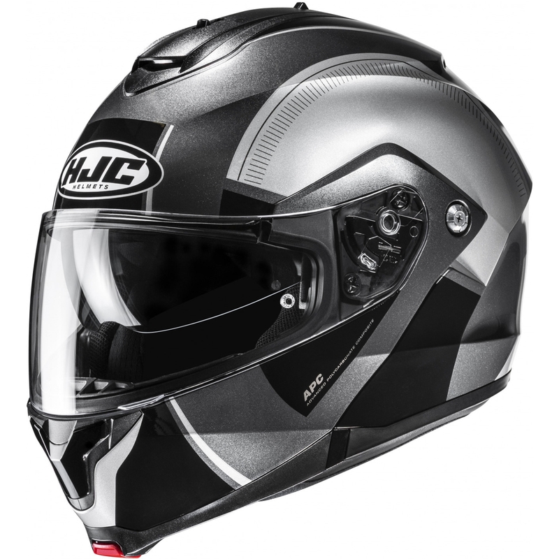 Casque moto modulable HJC C91N Jyn MC5 noir-argent