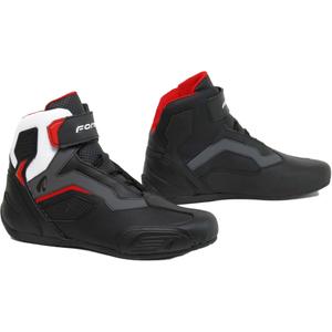 Bottes de moto Forma Stinger EVO Flow noir-rouge-blanc-gris