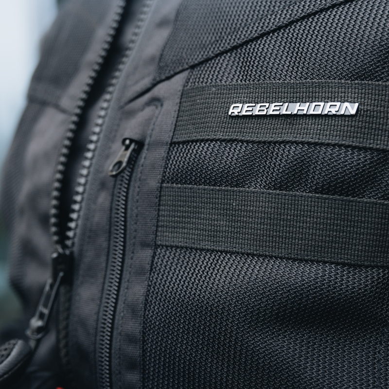 Veste moto Rebelhorn Scandal II noire