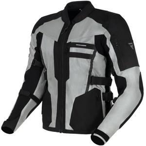Veste de moto Rebelhorn Scandal II noir argenté