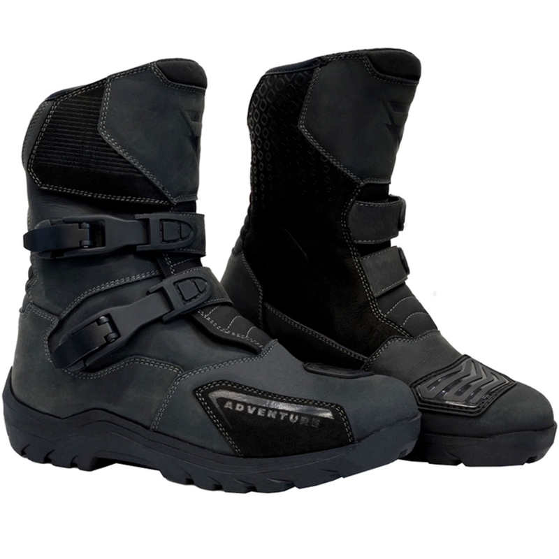 Bottes Moto Street Racer Adventure Low WP Noir