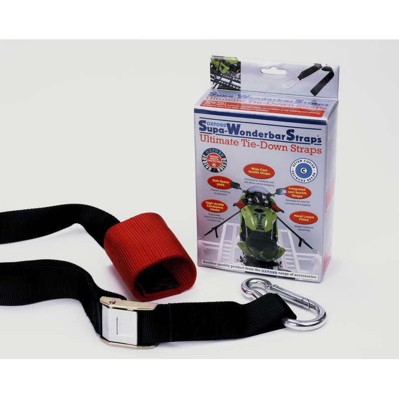 Sangles de guidon Oxford Super WonderBar pour sécuriser la moto