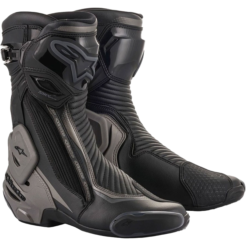 Bottes moto Alpinestars SMX Plus 2 Noir-Gris foncé