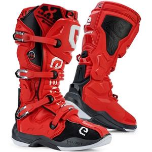 Bottes de moto Eleveit X-Legend rouges