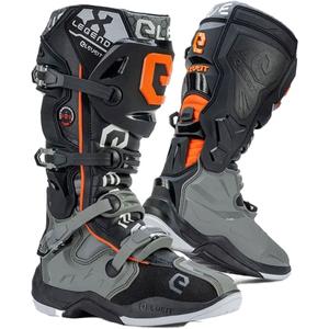 Eleveit X-Legend bottes moto gris-orange
