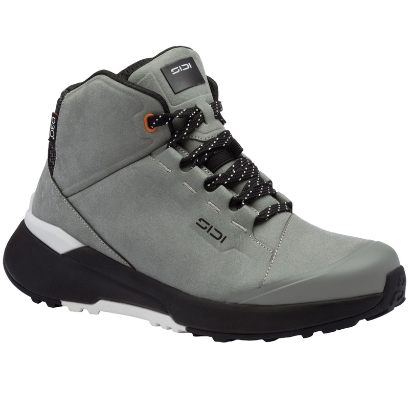 Bottes moto SIDI NUCLEUS Suede WP gris-noir