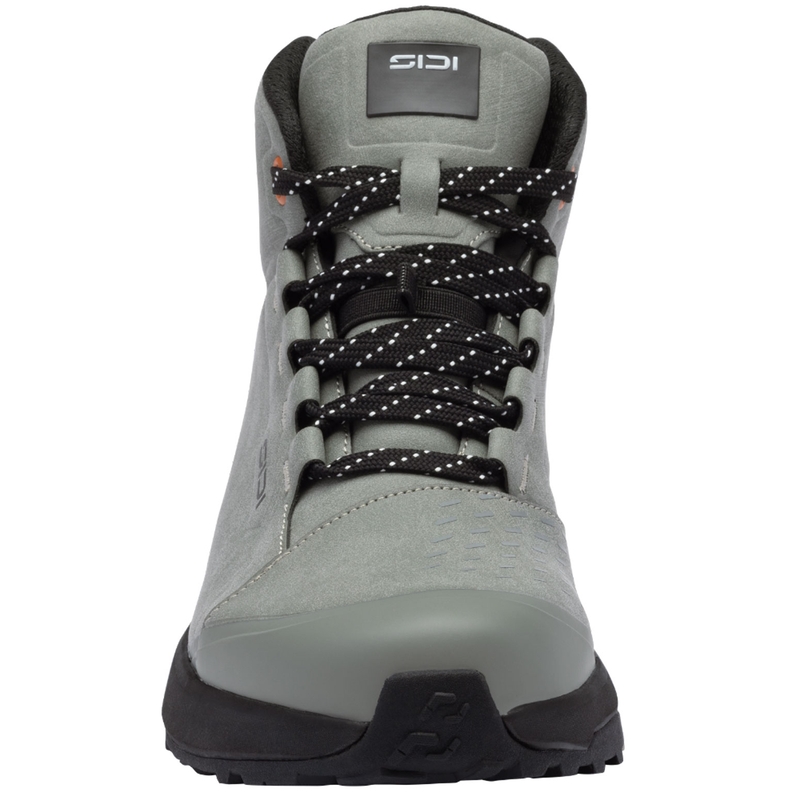 Bottes moto SIDI NUCLEUS Suede WP gris-noir