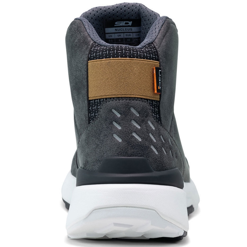 Bottes moto SIDI NUCLEUS Suede WP noir-blanc