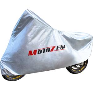 Bâche moto MotoZem - argent