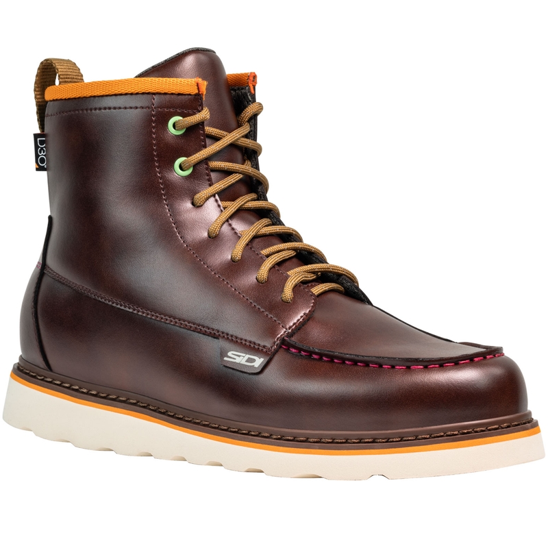 Bottes moto SIDI URBEX WP bordeaux rouge