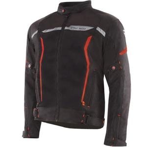 Veste moto Street Racer Flex Air noir-rouge
