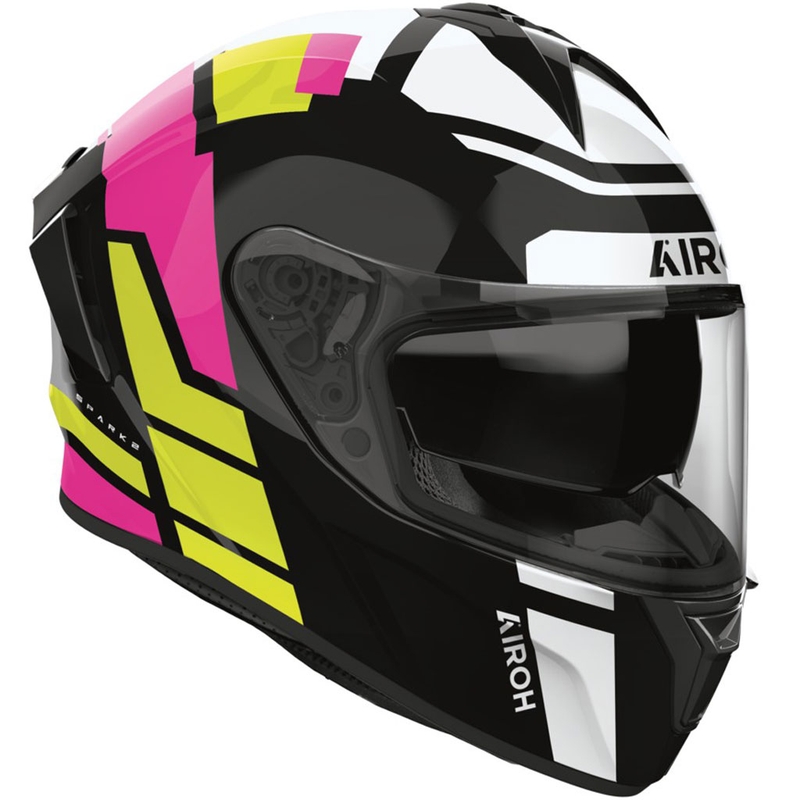 Casque moto intégral Airoh SPARK 2 Livery menthe brillante
