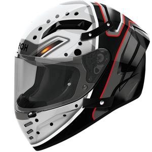 Casque moto intégral Airoh CONNOR Masker gris-noir brillant