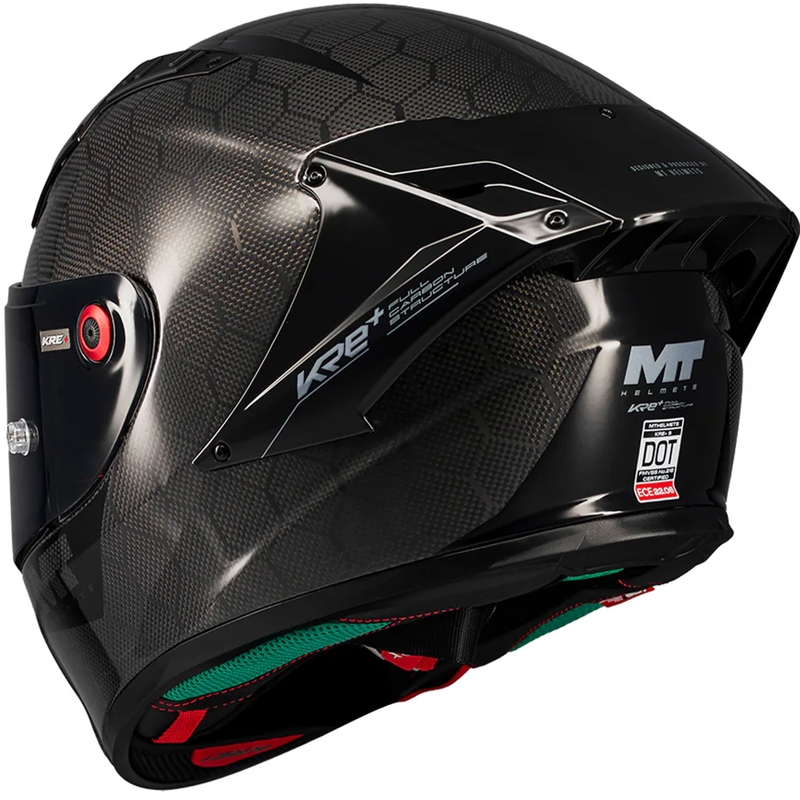 Casque intégral de moto MT KRE+ S Pure A1 noir