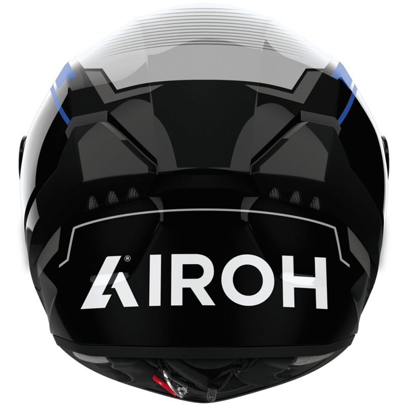 Casque moto intégral Airoh CONNOR Ego bleu brillant