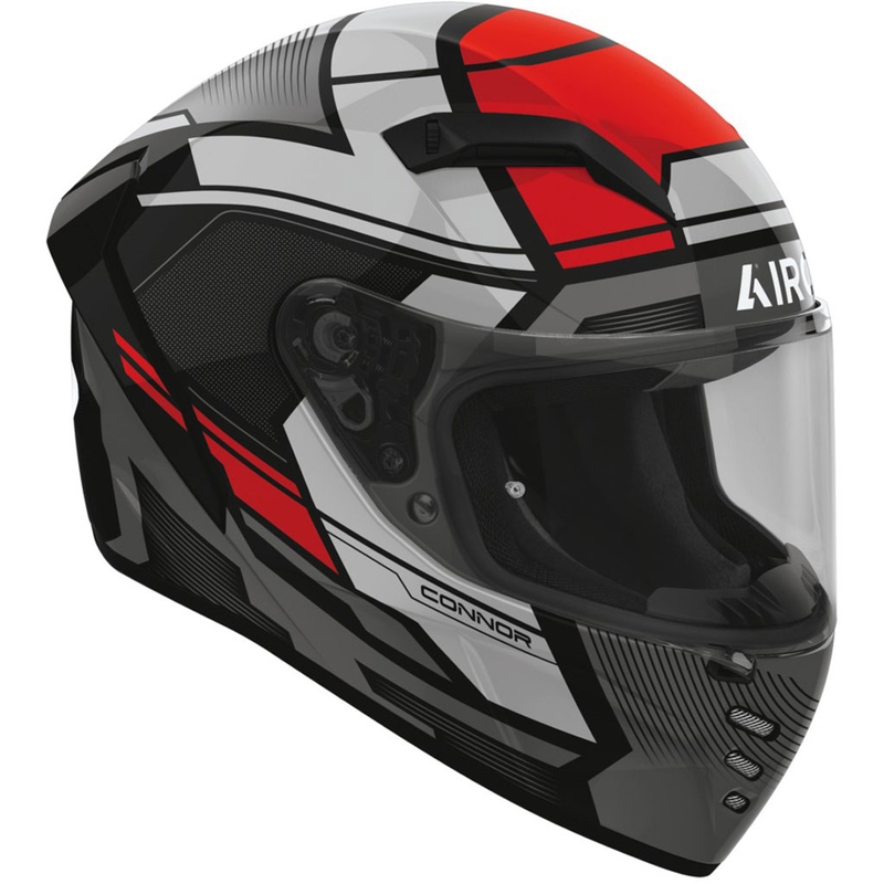 Casque moto intégral Airoh CONNOR Ego rouge brillant