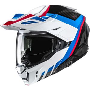 Casque moto modulable HJC i80 Imes MC21 noir-blanc-bleu-rouge