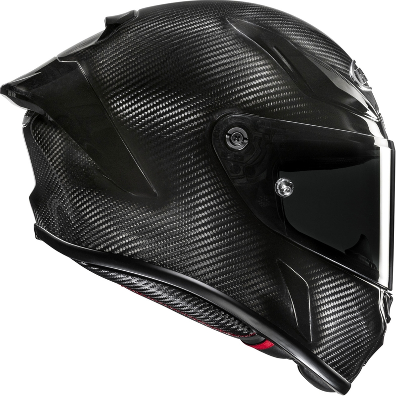 Casque moto intégral HJC RPHA 1 V2 CARBON Noir uni