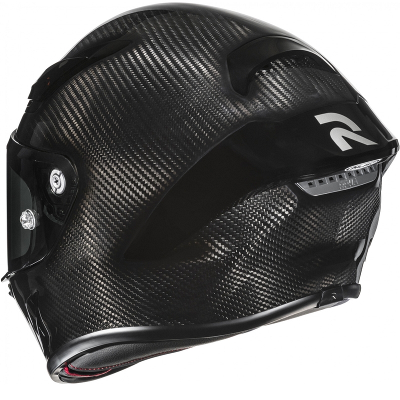 Casque moto intégral HJC RPHA 1 V2 CARBON Noir uni