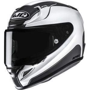 Casque moto intégral HJC RPHA 12 Respon MC5 blanc-noir