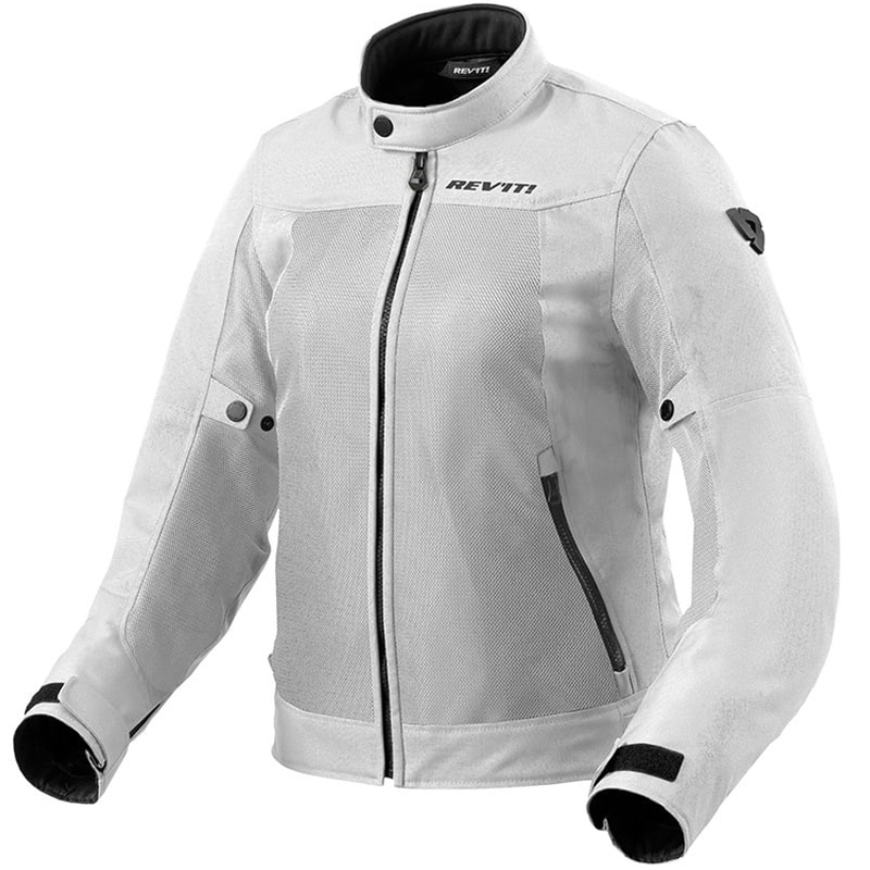 Veste de moto pour femme Revit Eclipse 2 argentée