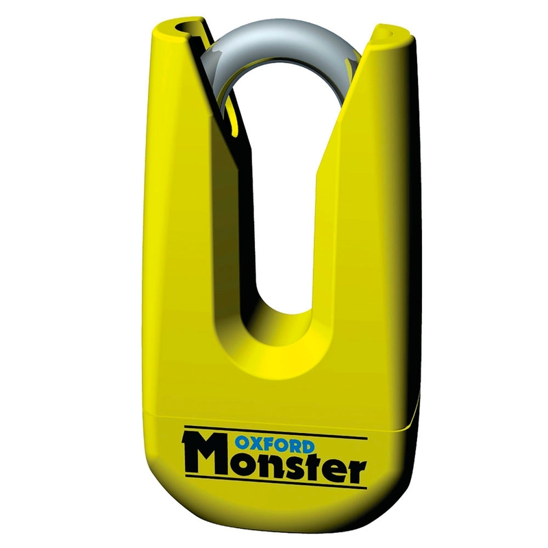 Serrure de frein à disque Oxford Monster jaune