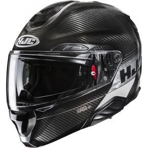 Casque moto modulable HJC RPHA 91 CARBON Elig MC5 noir-gris