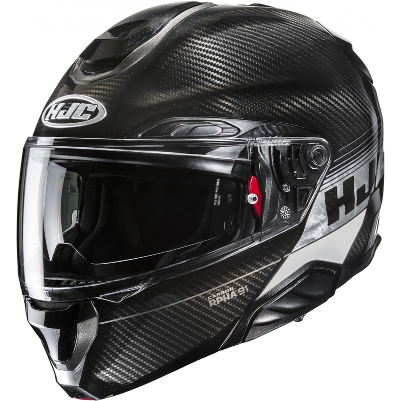Casque moto modulable HJC RPHA 91 CARBON Elig MC5 noir-gris