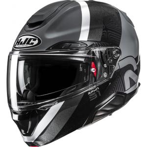 Casque moto modulable HJC RPHA 91 Fensh MC5 noir-gris